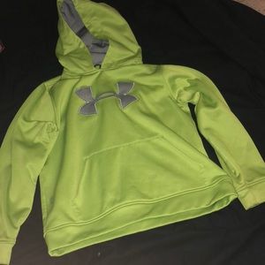 Youth Green under armour sweatshirt